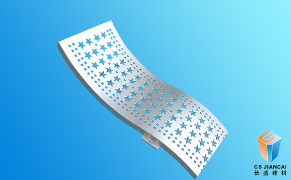 雕花弧形氟碳鋁單板實拍圖 雕花弧形氟碳鋁單板實拍圖