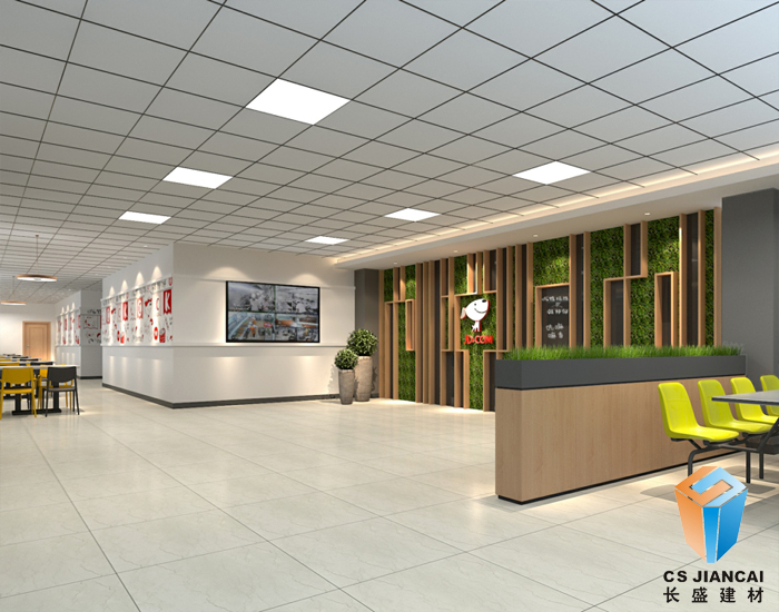 鋁扣板吊頂前廳案例 鋁扣板吊頂前廳案例