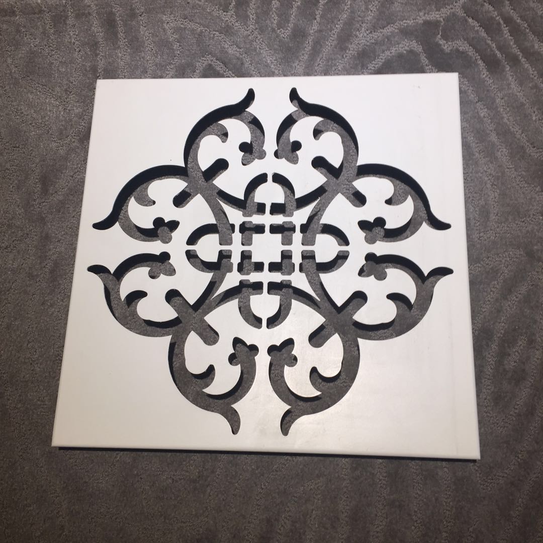 白色雕花鋁單板 白色雕花鋁單板