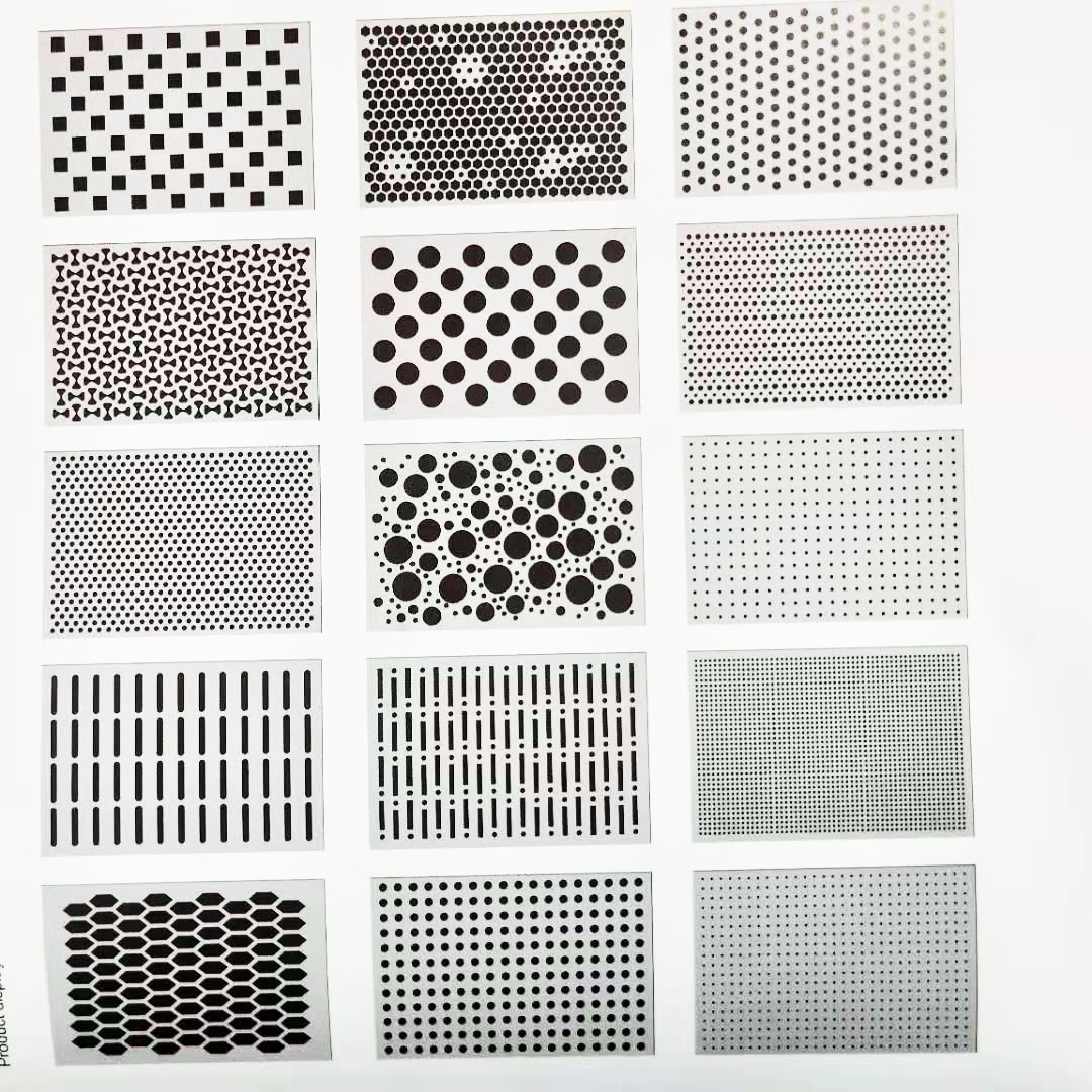 沖孔鋁單板樣板圖 沖孔鋁單板樣板圖