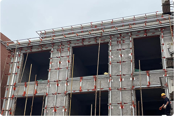 骨架和連接件的固定 骨架和連接件的固定